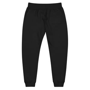 Praise God Christian Fleece Sweatpants Black Back - Full Salvation Apparel