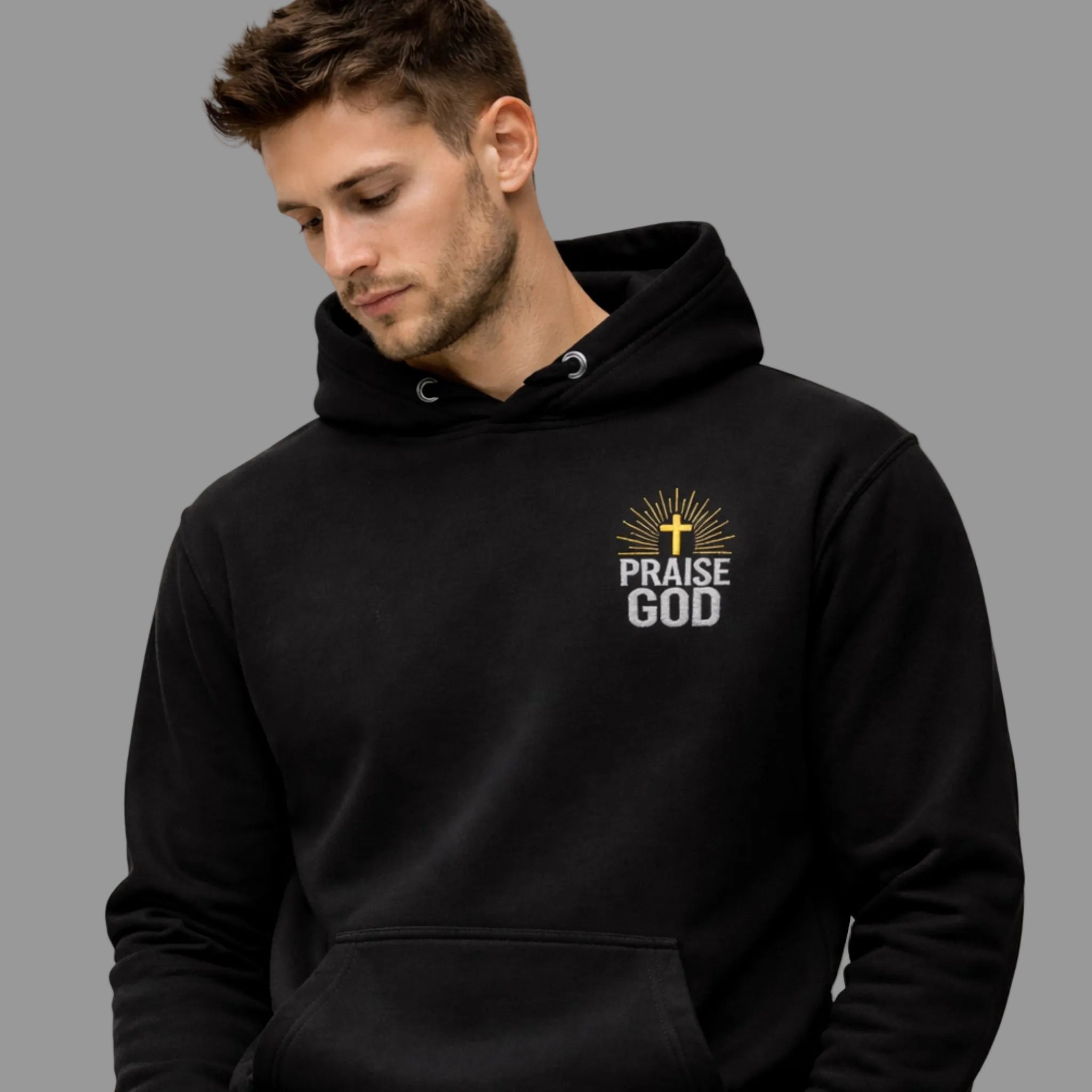 Praise God Unisex Hoodie Lifestyle - Full Salvation Apparel Christian Streetwear