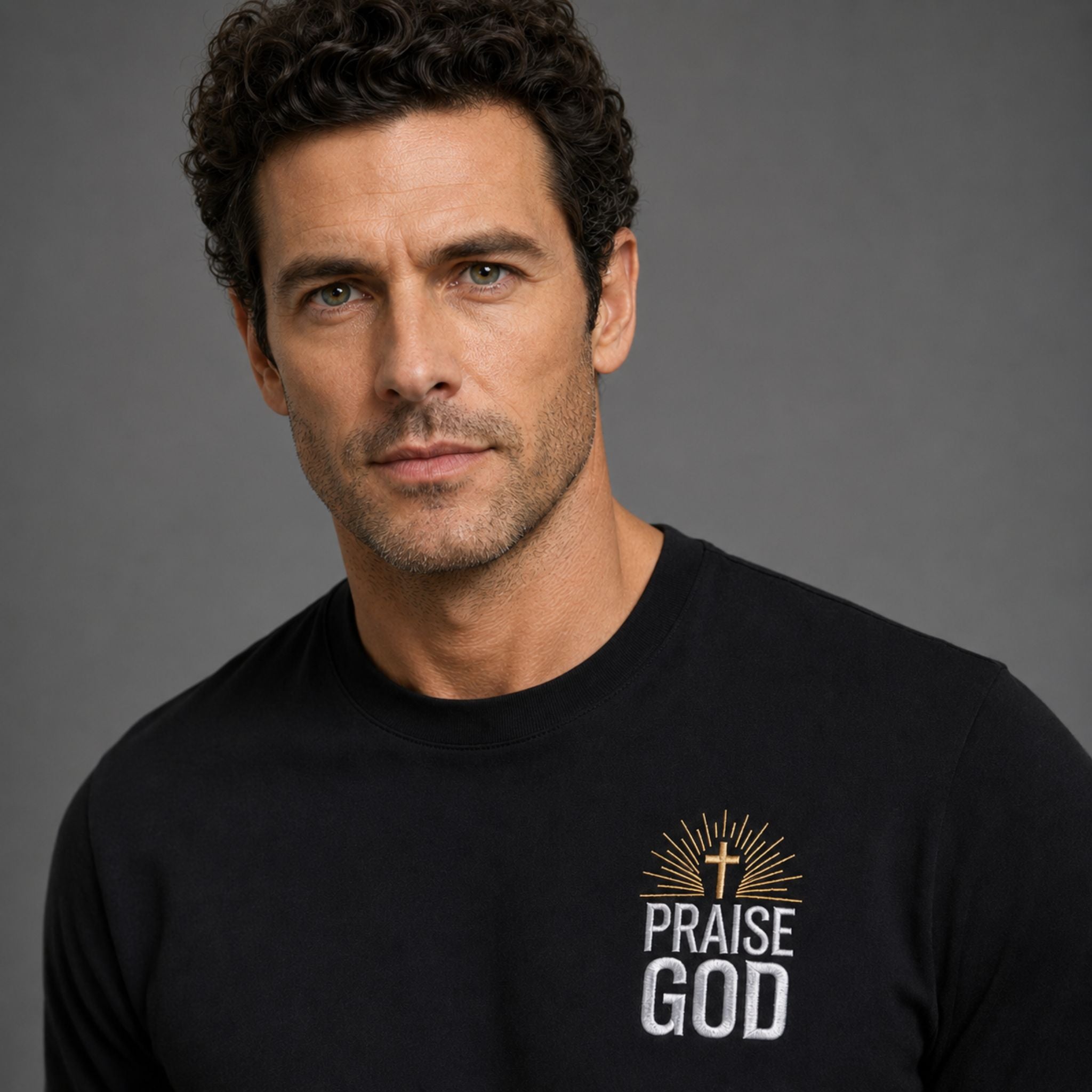 Praise God Christian Graphic Tee - Full Salvation Apparel Faith-Based Streetwear