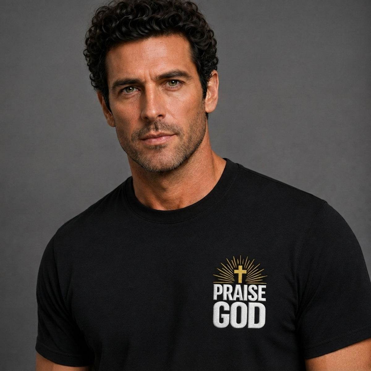Praise God T-Shirt | Christian Graphic Tee | Faith-Based Streetwear