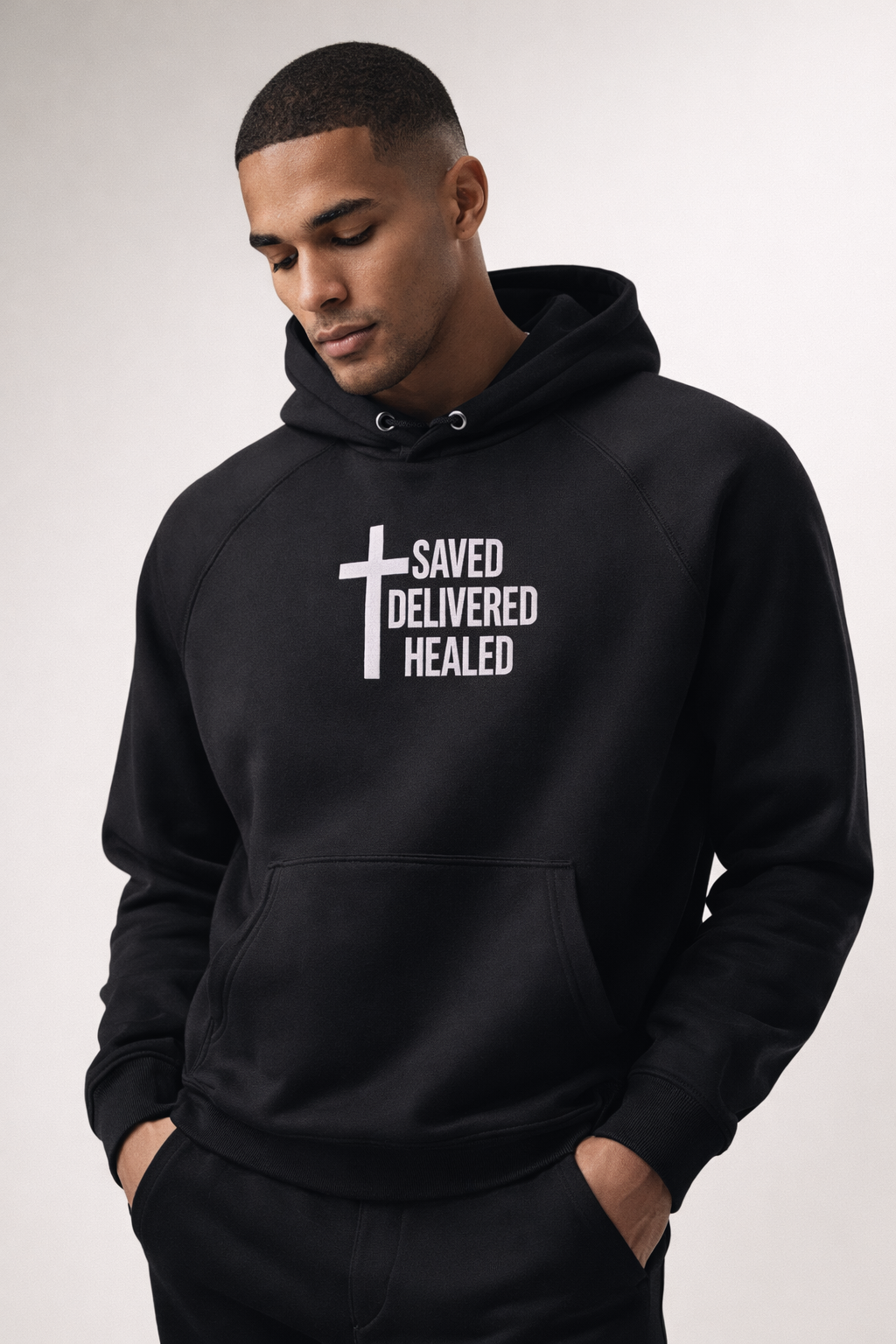 SDH Premium raglan hoodie