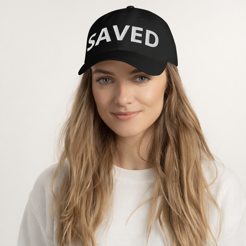 SAVED Christian Dad Hat