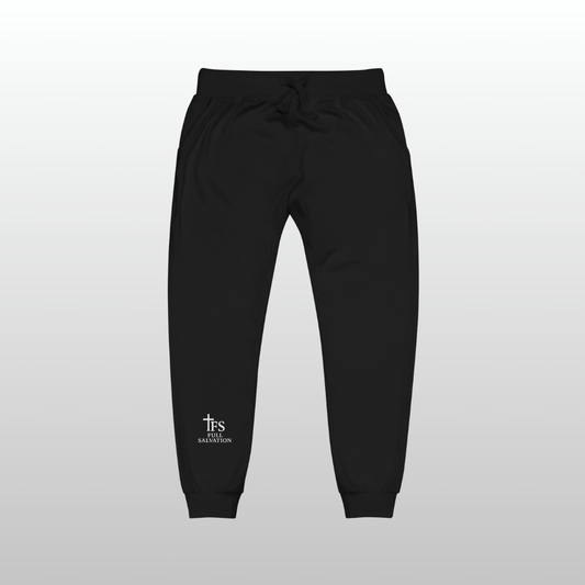 FS Unisex Christian Fleece Sweatpants Design Preview - Full Salvation Apparel