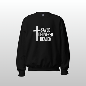 SDH Unisex Christian Crew Neck Sweatshirt Design Preview - Full Salvation Apparel