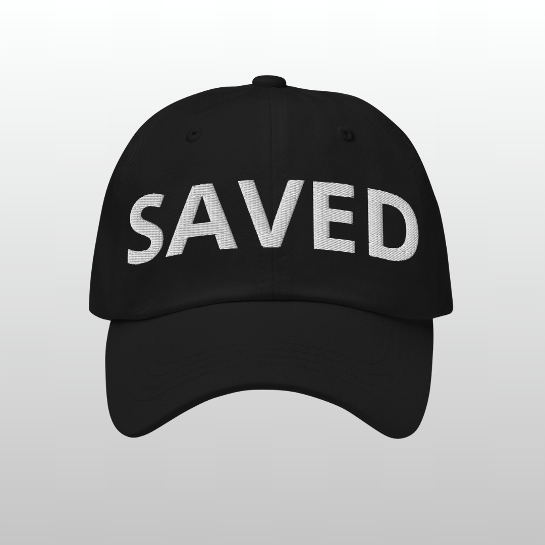 SAVED Christian Dad Hat