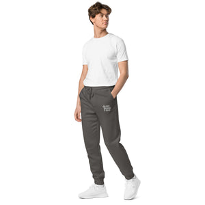 SDH Christian Pigment-Dyed Sweatpants Black Left Front - Full Salvation Apparel